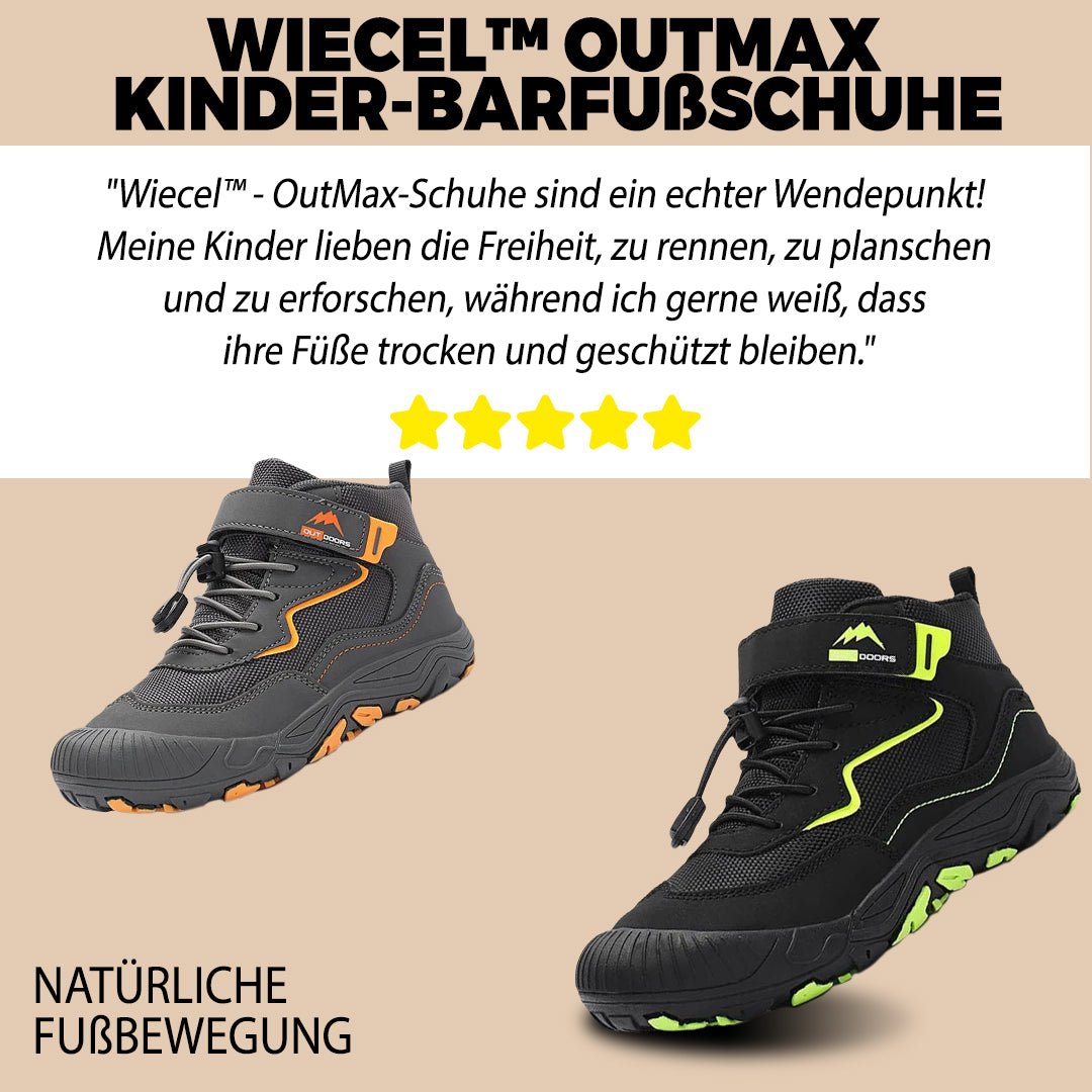 Wiecel™ - OutMax - Waterproof Kids' Barefoot Shoes - Wiecel® Barefoot Shoes - 