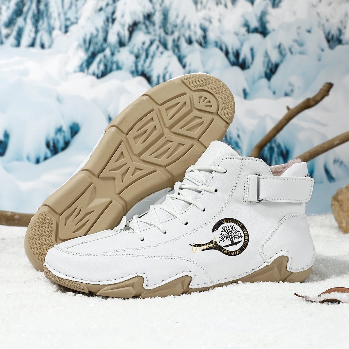 Wiecel™ - Waterproof Barefoot Shoes made of Leather for Man and Woman - Wiecel® Barefoot Shoes - LE-E4CO-MDUQ