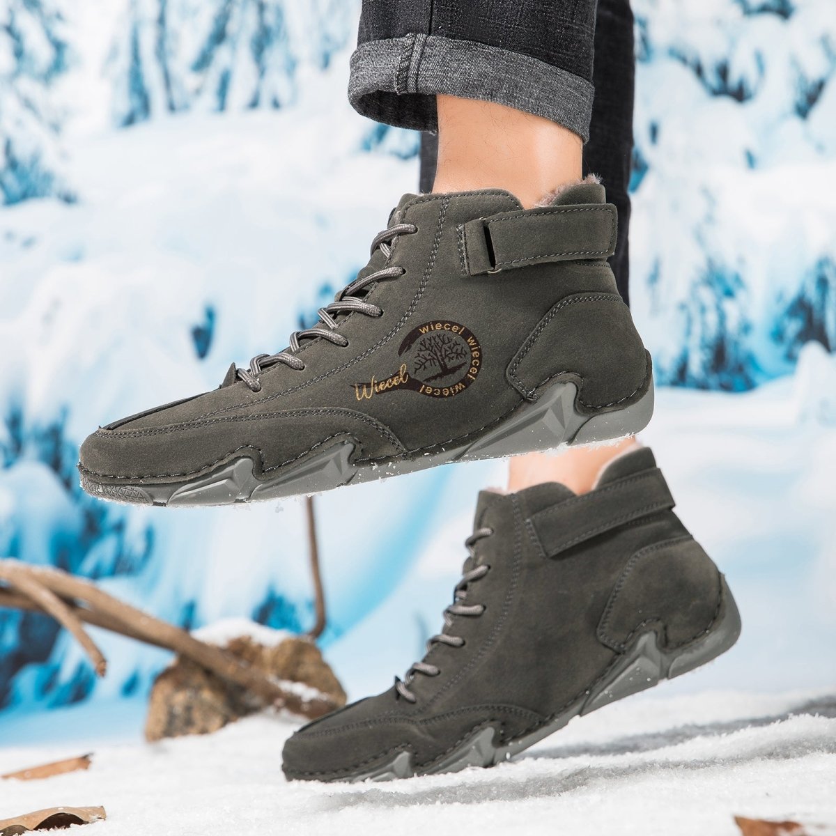 Wiecel™ - Waterproof Barefoot Shoes made of Leather for Man and Woman - Wiecel® Barefoot Shoes - O2-WIVO-SWBX