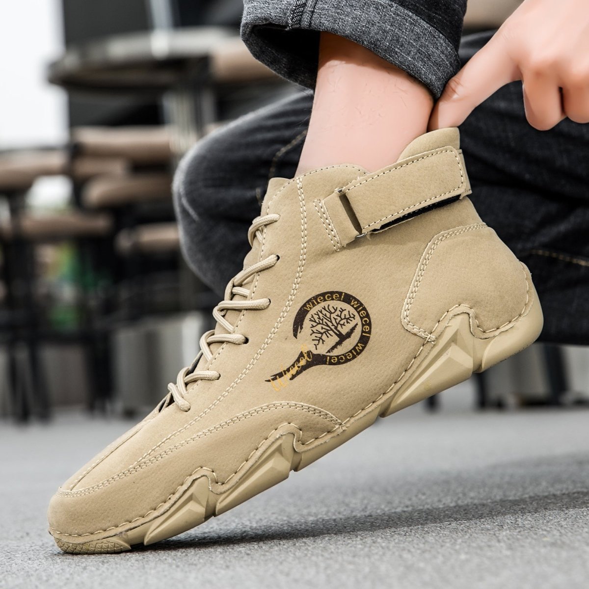 Wiecel™ - Waterproof Barefoot Shoes made of Leather for Man and Woman - Wiecel® Barefoot Shoes - O2-WIVO-SWBX