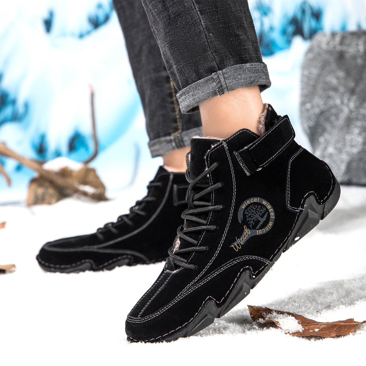 Wiecel™ - Waterproof Barefoot Shoes made of Leather for Man and Woman - Wiecel® Barefoot Shoes - O2-WIVO-SWBX